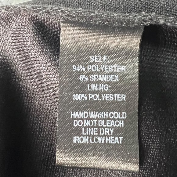 Lulus Jumpsuit Womens Small Black Sleeveless V Neck Wide Leg Cutout Back - Picture 12 of 12